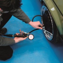 Tyre Pressure Gauge Dial Gague (Tyre Inflator) Tools & Maintenance