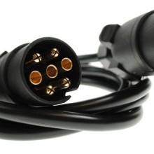Extension Lead 1.5m 12N 7 Pin Plugs (Extension Leads)