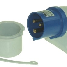 Caravan Inlet & Cap (Electrical Connector)