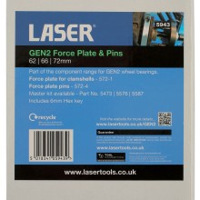 Gen2 Force Plate Pins 62 66 72mm (Wheel Bearing) Tools & Maintenance