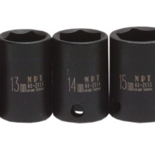 Socket Set - Shallow - Metric CARLYLE HAND TOOLS 61-0202