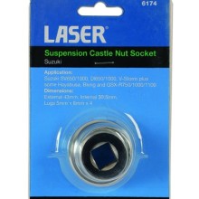 Suspension Castle Nut Socket Suzuki (Motorcycle Suspension) Tools & Maintenance