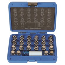 Wheel Nut Key Set VAG 23 Piece (Tyre & Wheel Tools)