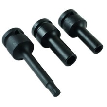 Split Rim Socket Bit Set 3 Piece (Tyre & Wheel Tools) Tools & Maintenance