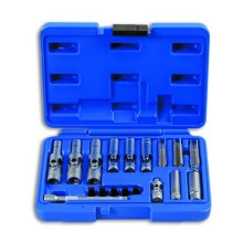 Thin Walled Glow Plug Socket Set 18 Piece (Glow Plug Tools)