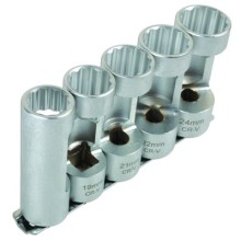 Strut Nut Socket Set Metric 5 Piece (Coil Spring Compressors) Tools & Maintenance