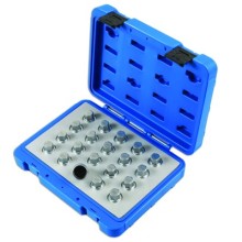 Locking Wheel Nut Key Set Vauxhall Opel 20pc (Tyre & Wheel Tools) Tools & Maintenance