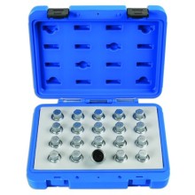 Locking Wheel Nut Key Set Vauxhall Opel 20pc (Tyre & Wheel Tools)