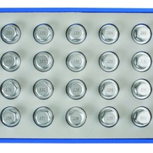 Locking Wheel Nut Key Set Vauxhall Opel 20pc (Tyre & Wheel Tools) Tools & Maintenance