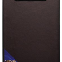 PVC Coated Foolscap Clipboard Black (Clipboards)