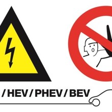 High Voltage No Admittance Sign (Hazard Signs)