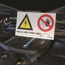 High Voltage No Admittance Sign (Hazard Signs) Tools & Maintenance