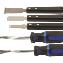Clip Remover And Tungsten Tipped Scraper Set 5 piece (Panel Repair) Tools & Maintenance