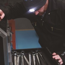 Beanie Hat with Rechargeable Lamp Dark Grey (Hats) Tools & Maintenance