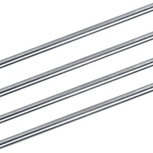 Chrome Letter Tray Risers Pack of 4 (Desk Storage)