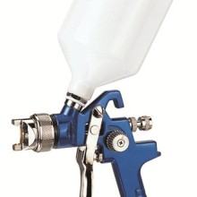 HVLP Professional Gravity Fed Spray Gun 15CFM 1.7mm Nozzle (Spray Guns) Tools & Maintenance