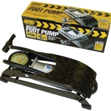 Foot Pump Heavy Duty Analogue Gauge Single Barrel (Foot Pumps)