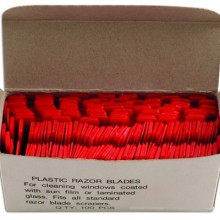 Plastic Razor Blades Pack Of 100 (Consumables) Tools & Maintenance