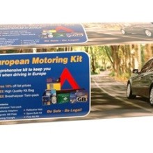 Comprehensive European Motoring Kit (Travel Kits) Tools & Maintenance