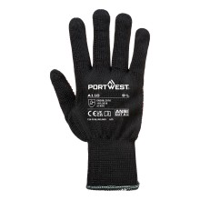 A110 - Grip 13 PVC Dotted Glove Black PORTWEST A110WBRXXL Tools & Maintenance