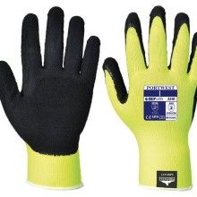 Hi Vis Grip Gloves Yellow Size S