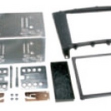 Double DIN Fitting Kit Mercedes SLK C Class Black (Double Din Fitting Kits)