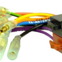 ISO Male to Bare Ends (ISO Adaptor Lead)