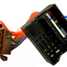 ISO Citroen Renault & Peugeot Quadlock (2001) (ISO Adaptor Lead)