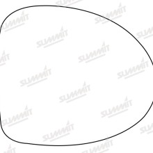 Mirror Glass Replacement (Blind Spot) OEM Style With Heated Base Plate