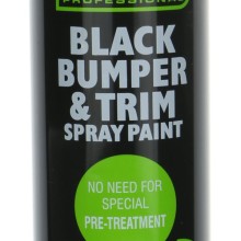 Spray On Paint - Bumper & Trim - 500ml AUTOTEK ATOOBTB500