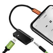2 in1 3.5mm AUX converter and Lightning Splitter (Sundries Phone Connectivity) Tools & Maintenance