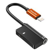 2 in1 3.5mm AUX converter and Lightning Splitter (Sundries Phone Connectivity)