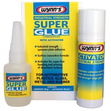 Industrial Strength Super Glue with Activator 20g Bottle (Superglue)