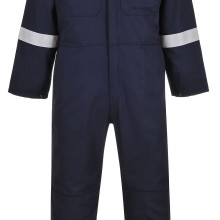 Bizweld Iona Flame Resistant Coverall Navy (Overalls & Coveralls) Tools & Maintenance