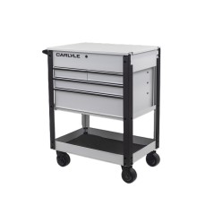 Deluxe 4 Drawer Cart Gritty Grey CARLYLE HAND TOOLS C4DRCARTGG Tools & Maintenance
