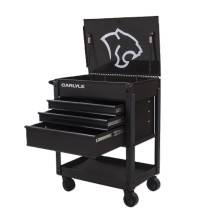 Deluxe 4 Drawer Cart Midnight Oil CARLYLE HAND TOOLS C4DRCARTMO Tools & Maintenance
