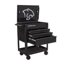 Deluxe 4 Drawer Cart Midnight Oil CARLYLE HAND TOOLS C4DRCARTMO Tools & Maintenance