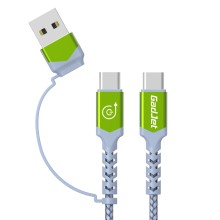 GadJetÂ USB C Cable Includes USB-A Adaptor GADJET CA48