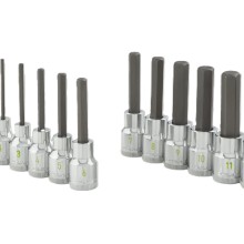 12PC 3 8DR HEX METRIC SOCKET SET Bits Single Tools & Maintenance