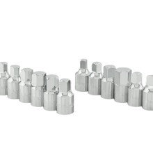 14 PC OIL DRAIN PLUG SOCKET SET Bit Sets Tools & Maintenance