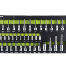 41 PC MASTER STAR & HEX BIT SCKT SET Bit Sets