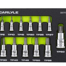 12 PC STAR PLUS BIT SOCKET SET Bit Sets