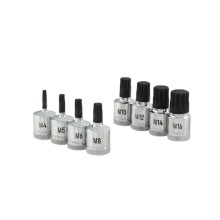 8PC 3 8DR MULTISPLINE BIT SCKT SET Bit Sets Tools & Maintenance