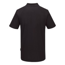 Portwest CD812 - WX2 Eco Polo Shirt S/S Black CD812BKRM Size Medium PO Tools & Maintenance