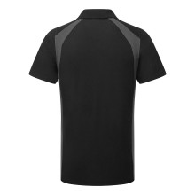 Portwest CD812 - WX2 Eco Polo Shirt S/S Black/Grey CD812BYRXL Size XL Tools & Maintenance