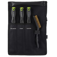 4PC FILE SET CARLYLE HAND TOOLS CFS4PC