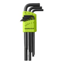 9 PC LONG HEX KEY SET METRIC