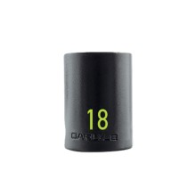 3/8DR 18MM 6POINT IMPACT SOCKET CARLYLE HAND TOOLS CIS3818M