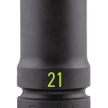 3 4DR DEEP 6PT IMPACT SOCKET 21MM Impact Sockets