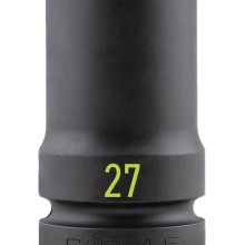 3 4DR DEEP 6PT IMPACT SOCKET 27MM Impact Sockets